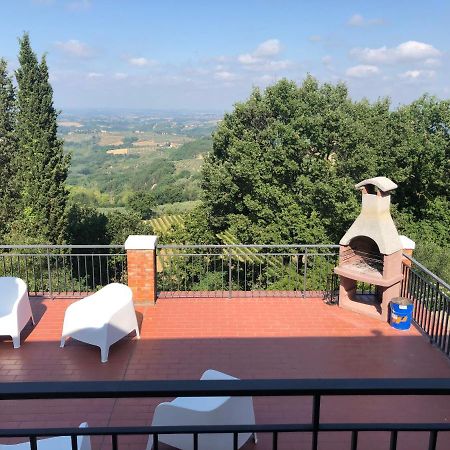 Appartamento Con Vista Sulle Colline Toscane Монтеспертолі Екстер'єр фото