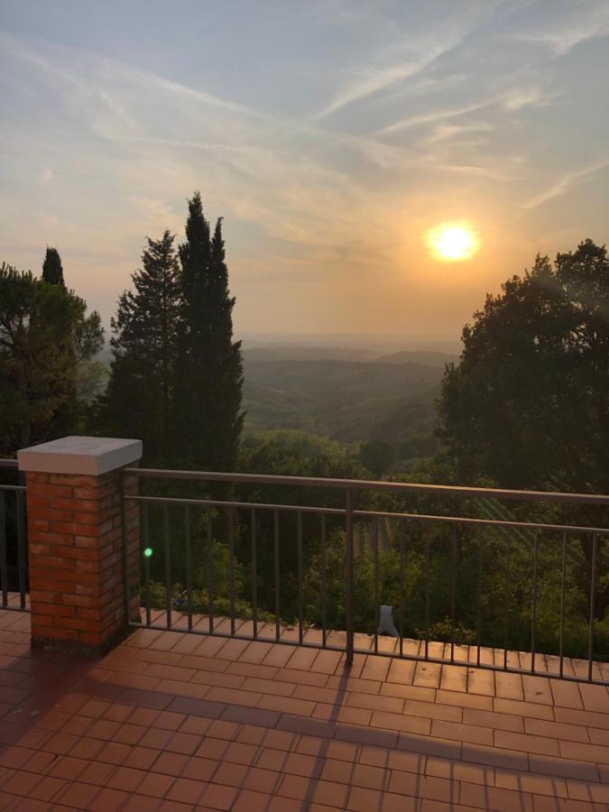 Appartamento Con Vista Sulle Colline Toscane Монтеспертолі Екстер'єр фото