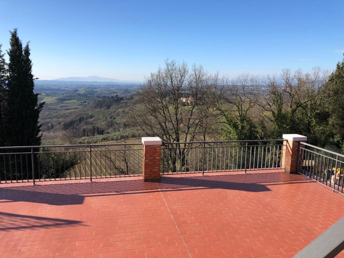 Appartamento Con Vista Sulle Colline Toscane Монтеспертолі Екстер'єр фото