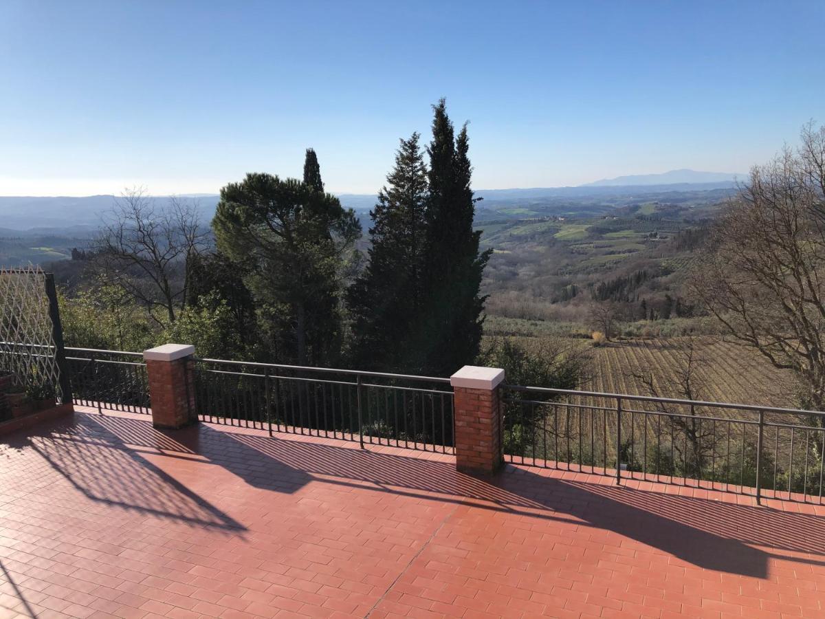 Appartamento Con Vista Sulle Colline Toscane Монтеспертолі Екстер'єр фото
