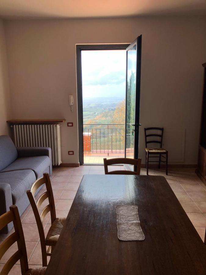 Appartamento Con Vista Sulle Colline Toscane Монтеспертолі Екстер'єр фото